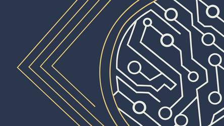 abstract circuit board pattern with geometric vector image