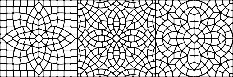 Harlequin seamless pattern in black and white Vector Image