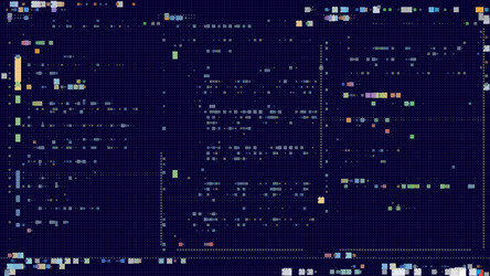 Programming console with dark background coding vector