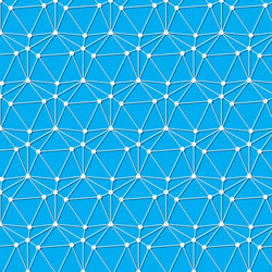 Abstract connection node background vector