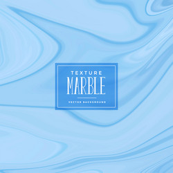 Abstract blue liquid marble texture background Vector Image