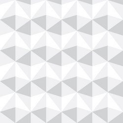 Seamless abstract gray and white triangle pattern vector