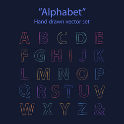 Children alphabet Royalty Free Vector Image - VectorStock