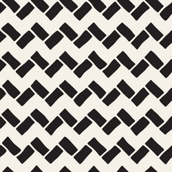 hand drawn seamless repeating pattern with lines vector image