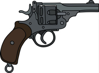 Old short military rifle Royalty Free Vector Image