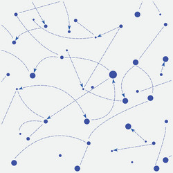 Cell Network Abstract Background vector image