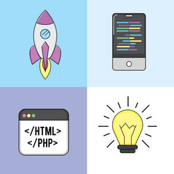 Set software code data pragramming vector