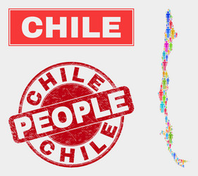 Chile Population Map Vector Images (37)