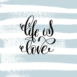Made with love lettering Royalty Free Vector Image
