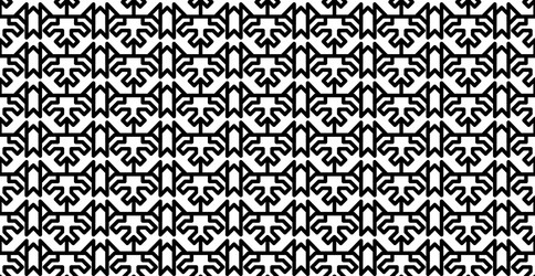 seamless pattern repeating design vector image