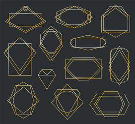 Diamond shape frame Royalty Free Vector Image - VectorStock