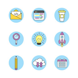 Set software code data pragramming vector