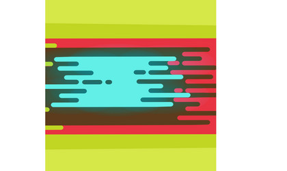 abstract colorful curve background design vector image