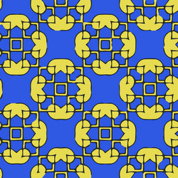 geometric pattern with triangular elements vector image