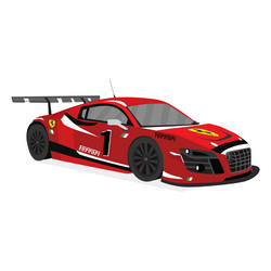 Speed car racing Royalty Free Vector Image - VectorStock