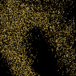 Gold glitter falling stars abstract Royalty Free Vector
