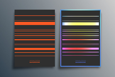 gradient minimal line design for background vector image