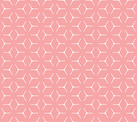 geometric cubic grid seamless pattern vector image