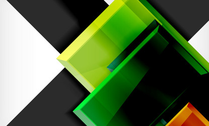 colorful square and rectangle blocks background vector image