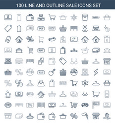 Sale icons vector