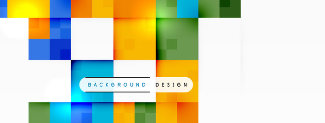 a colorful background with squares of different vector image