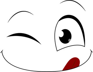 abstract expression face vector image