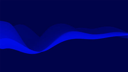 abstract wavy background with modern gradient vector image
