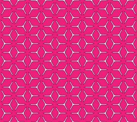 geometric cubic grid seamless pattern vector image