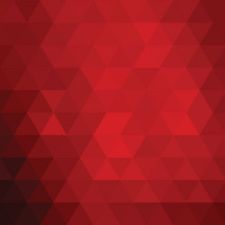 red bright background with triangle shapes vector image