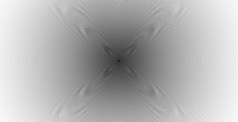 concentric circle for sound wave abstract vector image