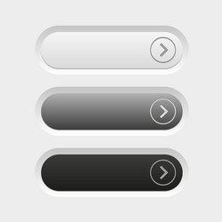 empty button set vector image