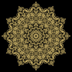 orient abstract pattern vector image