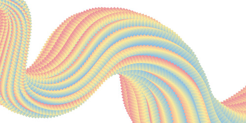 a dynamic form of color mixing the colorful vector image