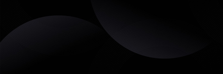 abstract black wave background with subtle lines vector image