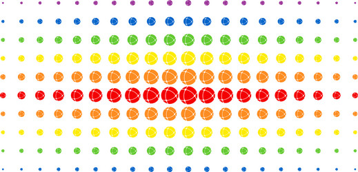 Internet spectral halftone array vector