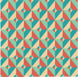 Geometric Triangle Pattern vector image