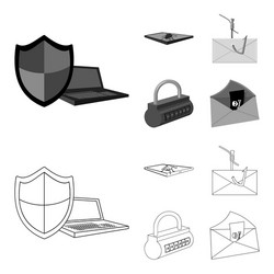 hacker system connection hackers and hacking vector image