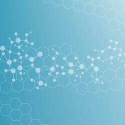 Molecular Network Structure vector