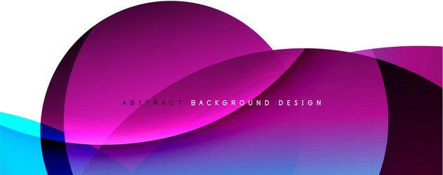 Trendy simple fluid color gradient abstract vector