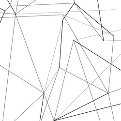 Abstract connecting and overlapping lines vector