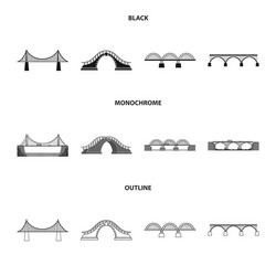 design of connection and symbol vector image