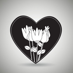 Heart on wooden texture card Royalty Free Vector Image