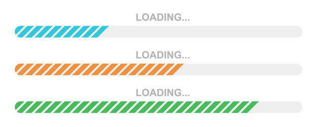 Set loading icons vector