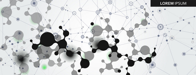 Molecular Connection Network vector