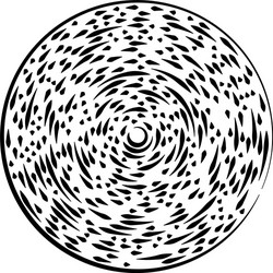 Radial radiating lines abstract burst element vector