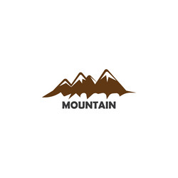 Mountain logo Royalty Free Vector Image - VectorStock