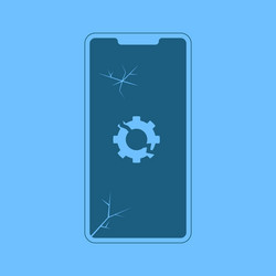 error 404 icon not found searched problem vector image