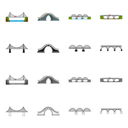 isolated object of connection and design symbol vector image