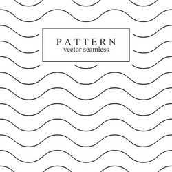 Seamless pattern wave Royalty Free Vector Image