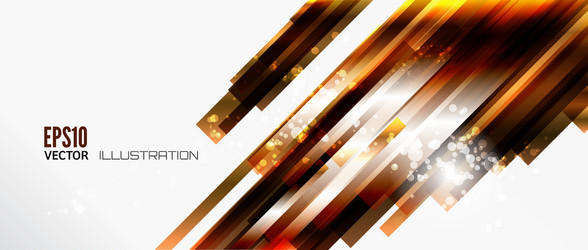 abstract lines background with colored elements vector image